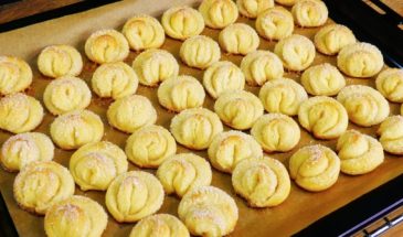 Печенье на кефире. Мягкое и очень вкусное лакомство к чаю