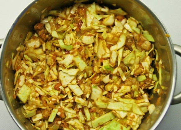 Солянка из капусты