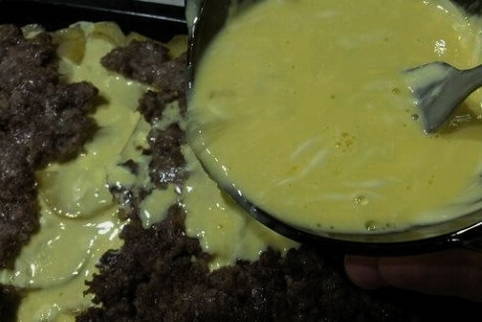 Картошка с фаршем