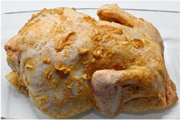 Запеченная курица в духовке