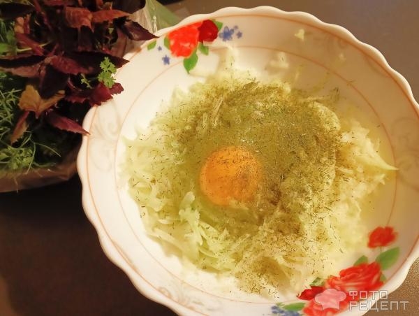 Рецепт: Оладьи из кабачков с чесноком - По домашнему