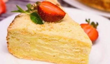 Творожный пирог в духовке