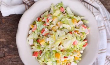 Это новый хит сезона: салат из кукурузы и капусты