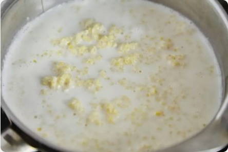 Как сварить пшенную кашу на молоке