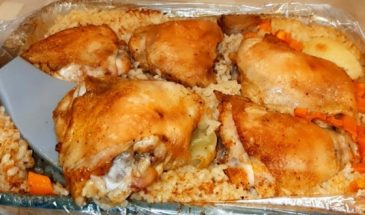 Вкуснее чем плов. Курицу с рисом кладу в рукав, и в духовку: гости точно не останутся голодными