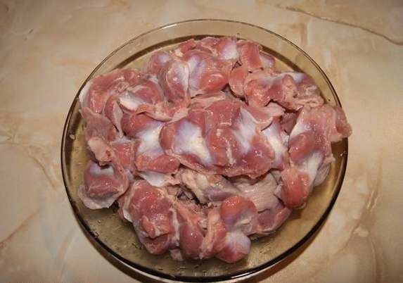 Куриные желудки