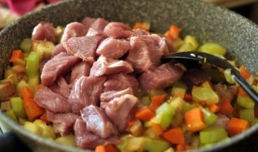 Суп из фасоли с индейкой