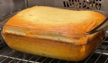 Пышная творожная запеканка с манкой