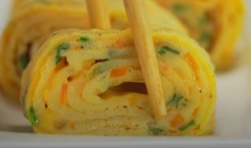 Тамаго-яки: рецепт японского омлета на завтрак