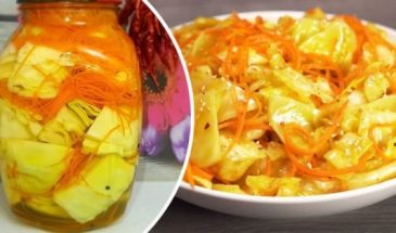 Капуста с морковкой по-корейски: рецепт заготовки