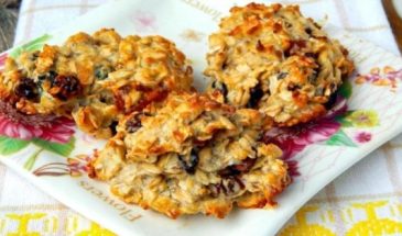 Быстрое овсяное печенье