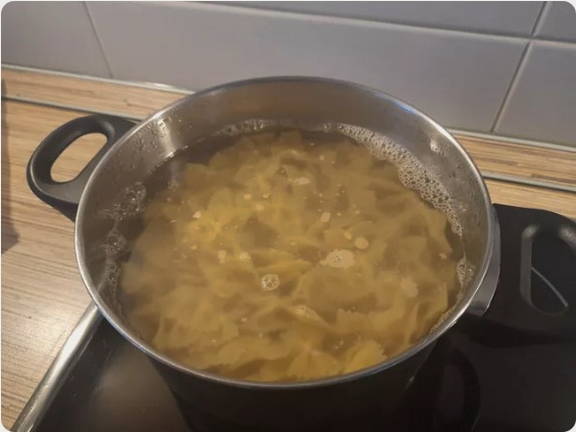 Паста с креветками