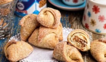 Рогалики со сгущенкой: рецепт вкусной выпечки к чаю и кофе