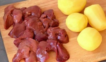 Печеночные оладьи с сырой картошкой