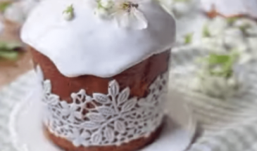 Декор к Пасхе: съедобное кружево сделает ваши куличи непревзойденно красивыми (видео)