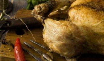 Курица на соли в духовке