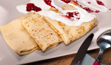 Классические блины на молоке