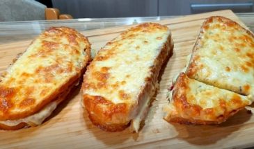 Готовлю так всегда, когда нет времени. Всего 3 ингредиента: вкусные горячие бутерброды