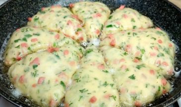 Минутная вкуснота из кефире. Ешь хоть каждый день, не надоедает: простые ленивые пирожки на сковороде