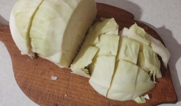 Рецепт: Капуста по-корейски — С куркумой!