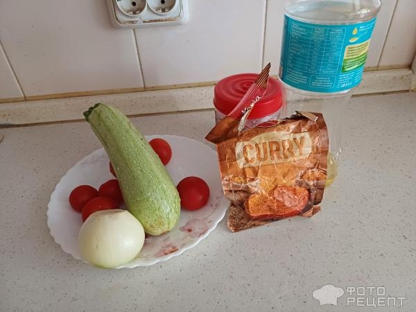 Рецепт: Рагу из кабачков и помидоров — В моем исполнении.