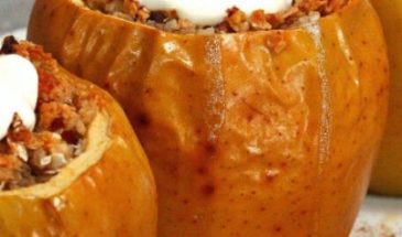 Запеченные яблоки в духовке