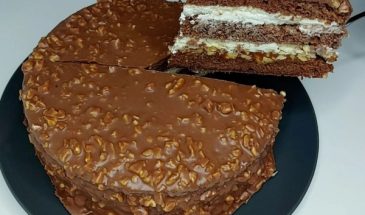 Рецепт из старой записной книжки: пошаговый рецепт галицкого пляцка «Сникерс»