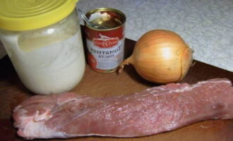 Бефстроганов из свинины классический
