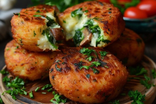 Картофельные зразы с грибами: готовим блюдо, от которого просто невозможно устоять