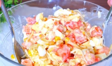 Всего 4 основных ингредиента, но как вкусно. Быстрый салат за 5 минут: этот рецепт знают немногие