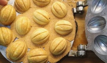 Орешки со сгущенкой классические