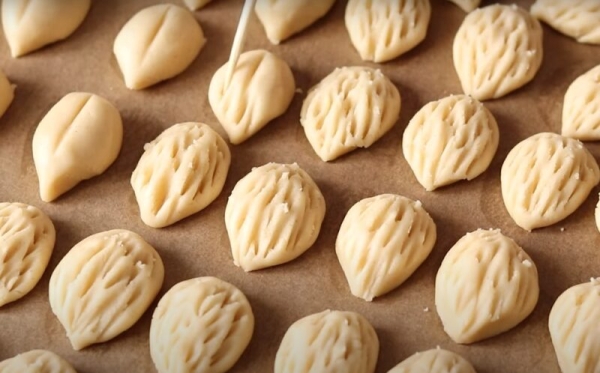 Печенье «Орешки» — рецепт проще простого. Без формы и с вкусной начинкой
