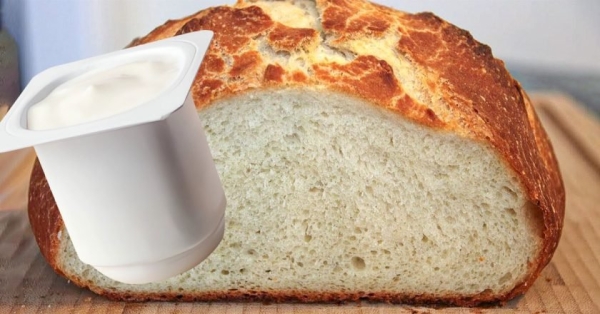 Хлеб на йогурте в духовке