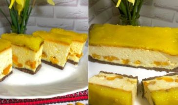 Пасхальный сырник с лимоном