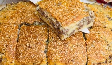 Мой ходовой рецепт на каждый день. Сочный пирог с мясной начинкой: побил все рекорды по скорости приготовления