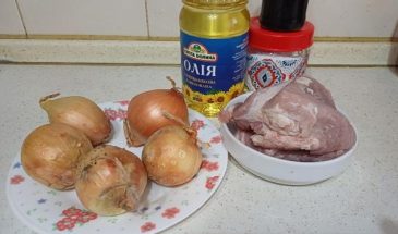 Рецепт: Свинина с гранатовым соусом — Готовлю с любовью.
