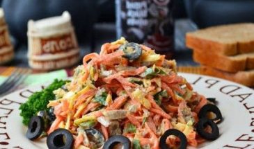 Салаты с мясом