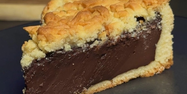 Тертый пирог с шоколадной начинкой: готовим изысканный десерт