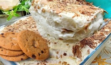 Кремовый десерт без выпечки