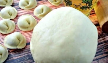 Тесто для пельменей