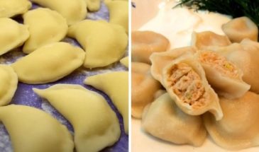 Нежные вареники с рыбой