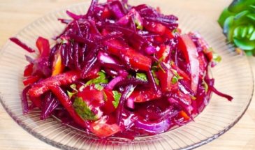 Съедят за 1 минуту. Необыкновенно простой и вкусный салат из обычной свеклы