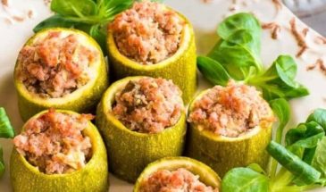 Фаршированные кабачки: быстрый рецепт вкусного блюда