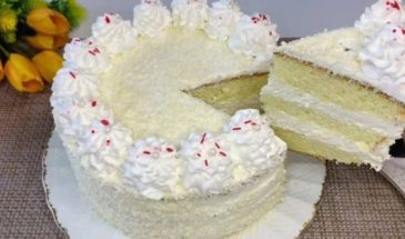 Торт «Мадам Помпадур» с кремом