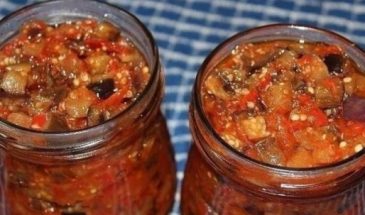 Баклажаны на зиму: рецепт очень простой и вкусной заготовки