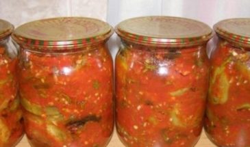 Баклажаны по-грузински на зиму: рецепт закуски для тех, кто любит яркий вкус