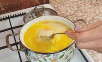 Сырный суп