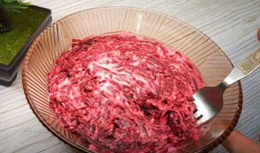 Бюджетный салат из свеклы на каждый день. Готовлю на перекус, обед или ужин