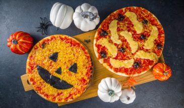 Детская пицца с привидениями: лучший перекус на Хеллоуин