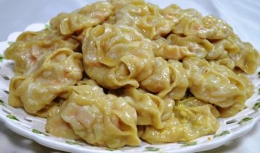 Манты с тыквой: всю осень их готовлю. Тесто нежнейшее, начинка изумительная